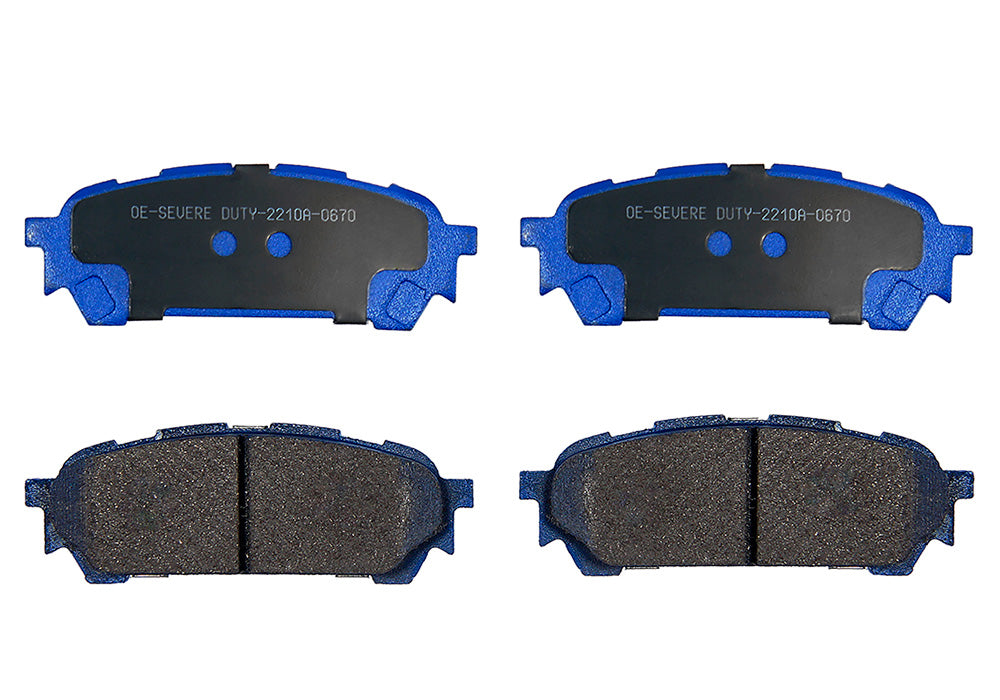 Pastillas de Freno GTX CLASSIC P0670 Subaru Impreza 1.6i (2004–2007) - imagen 2
