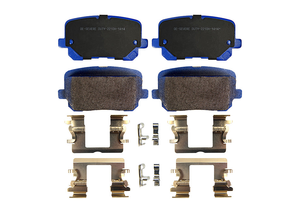 Pastillas de Freno Traseras GTX CLASSIC P1414 Dodge Charger Police 2015- - imagen 2