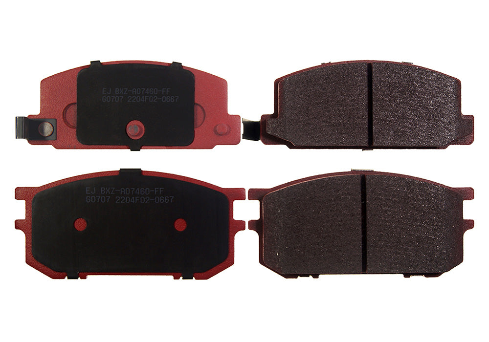 Pastillas de Freno ITAL BRAKES PM P0667 Subaru Leone 1.6 - 1.8 4wd 78/82 - imagen 2