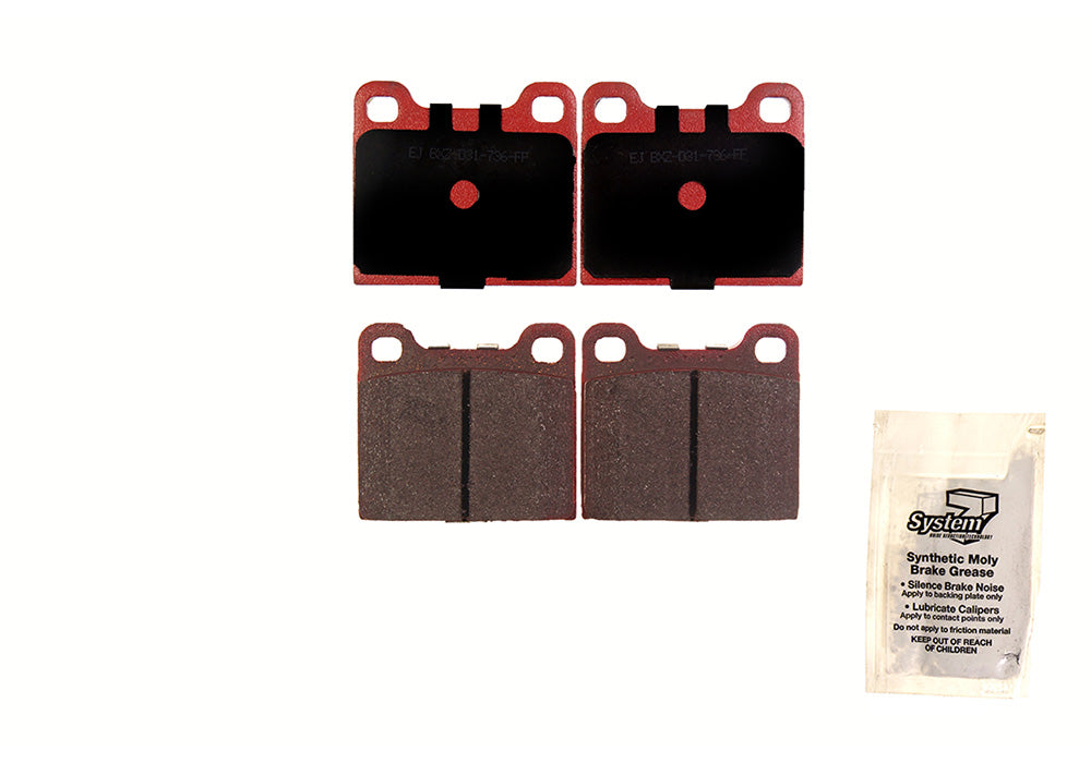 Pastillas de Freno Traseras ITAL BRAKES PM P0987 Volvo 740-760 83-90 - imagen 2