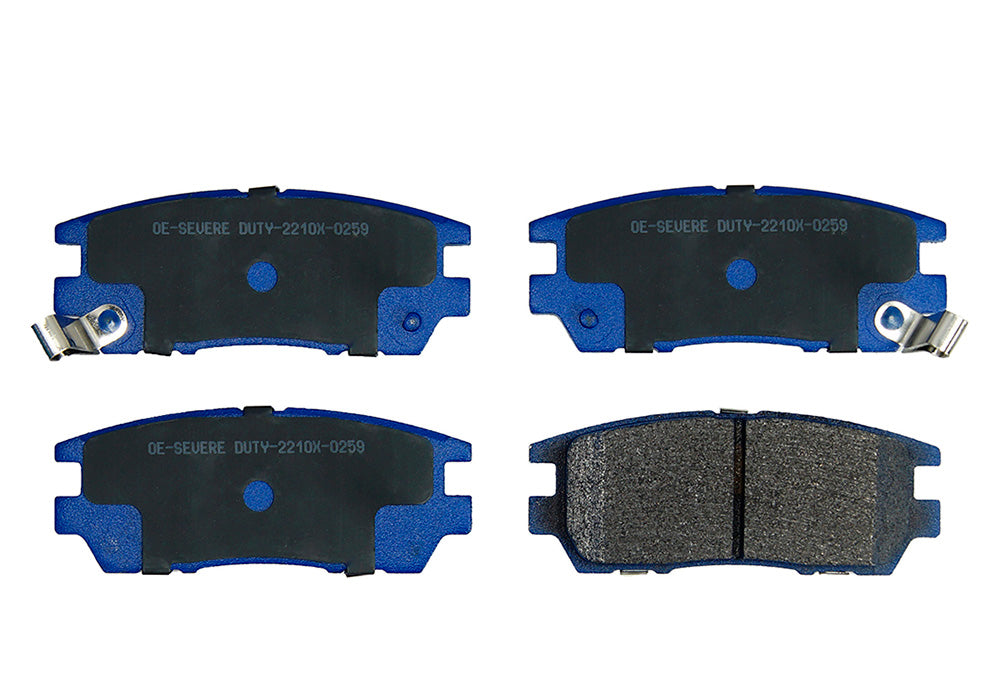 Pastillas de Freno Traseras GTX CLASSIC P0259 Mitsubishi Pajero 4x4 (1990–1995) - imagen 2