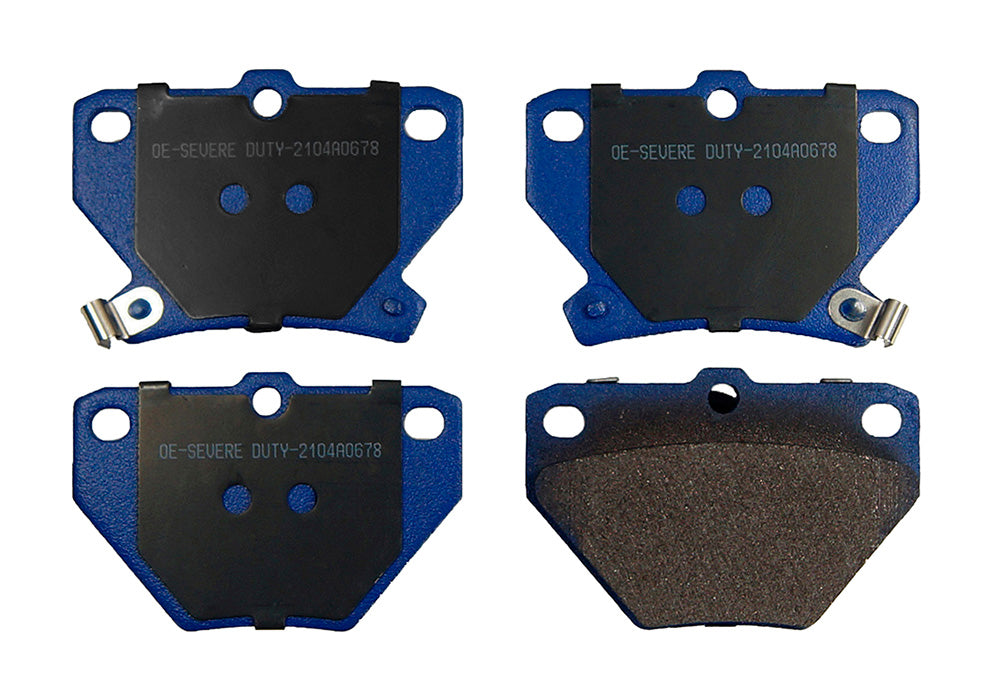 Pastillas de Freno GTX CLASSIC P0678 Toyota Yaris Xli (2000–2004) - imagen 2