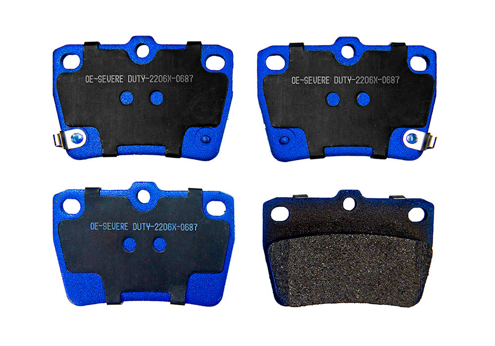 Pastillas de Freno Traseras GTX CLASSIC P0687 Toyota Rav 4 (2001–2004) - imagen 2
